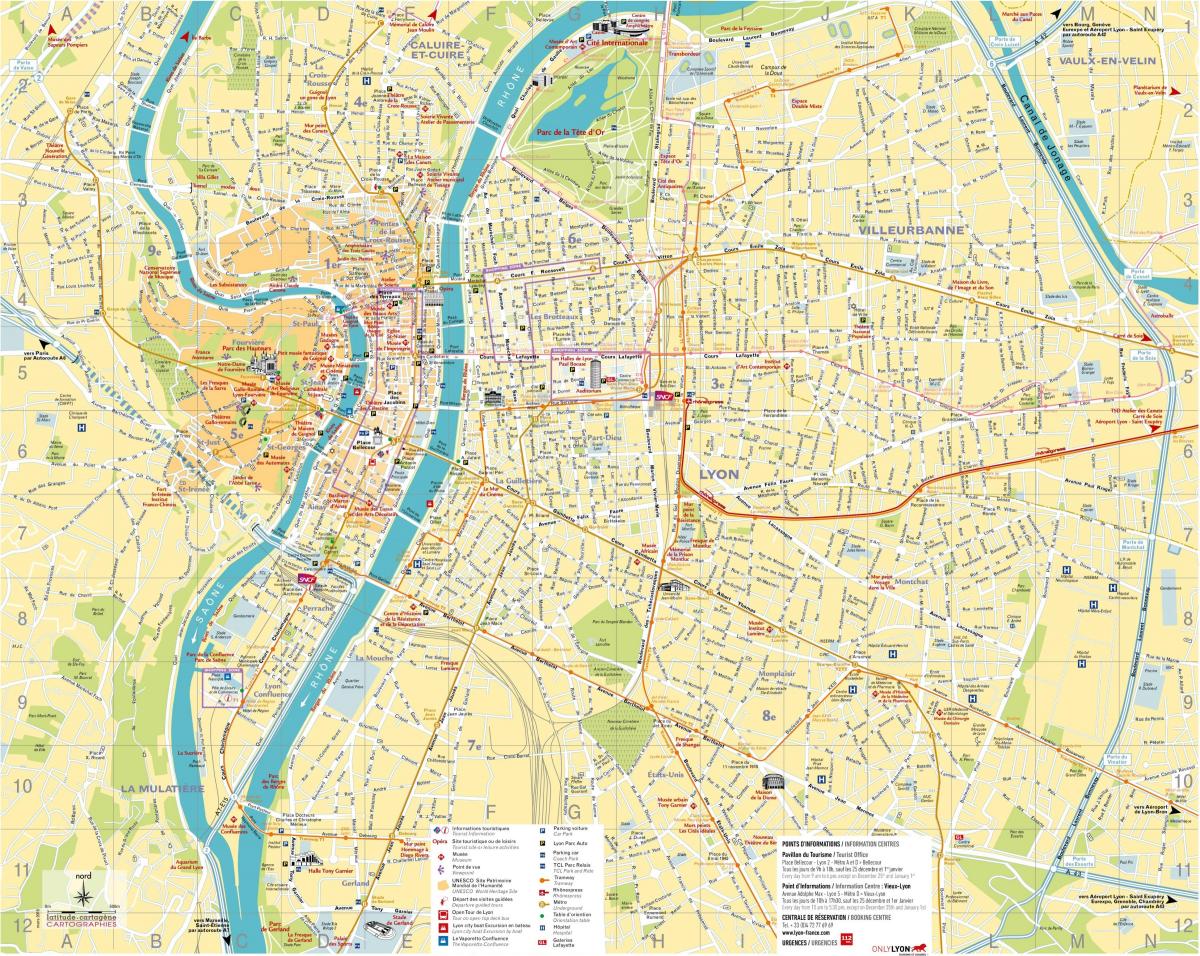 Lyon kartu u PDF formatu