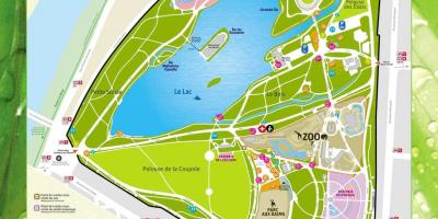 Karta Lyon park
